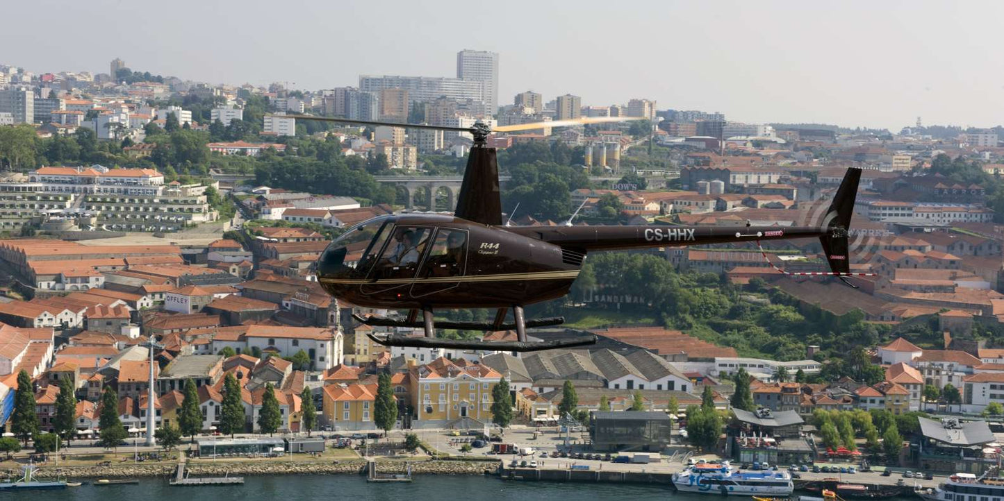 Porto Atlantico - Helicopter Flight Along Douro River