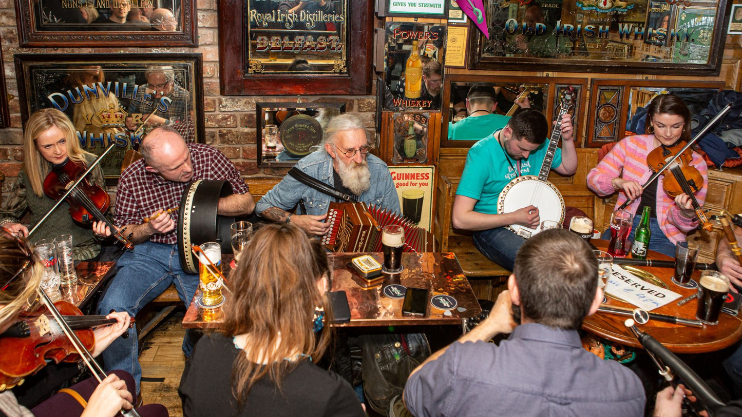 Whiskey Walk with Traditional Irish music