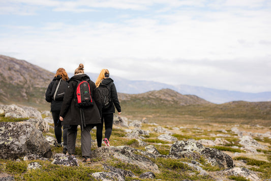 Hiking Around Quassussuaq