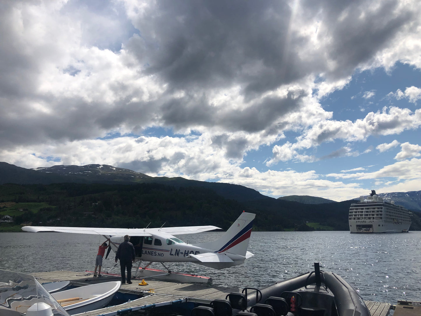 Fjord & Glacier Flightseeing (from Eidfjord)