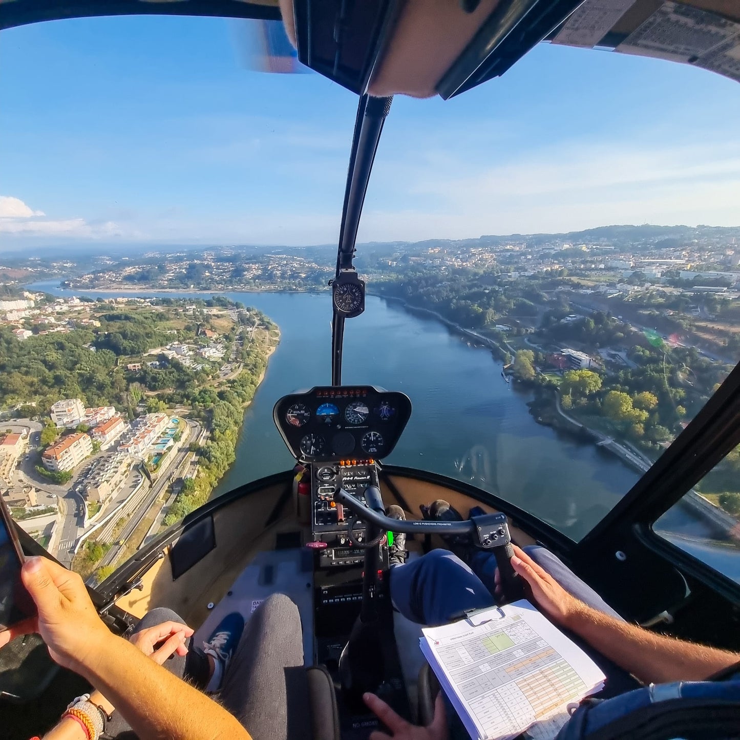 Porto Douro Ponte  - Helicopter Flight Along Douro River