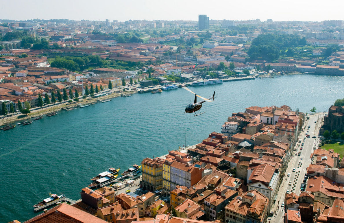 Porto Douro Ponte  - Helicopter Flight Along Douro River