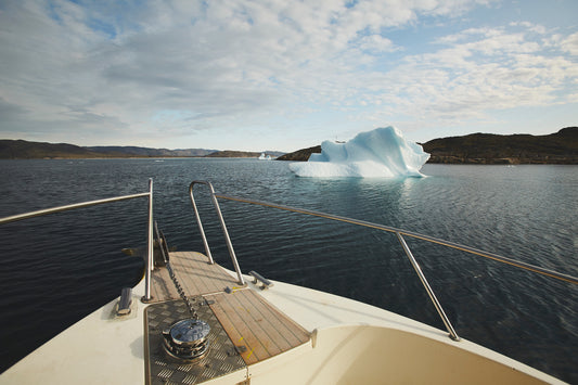 In Search of Icebergs by Boat