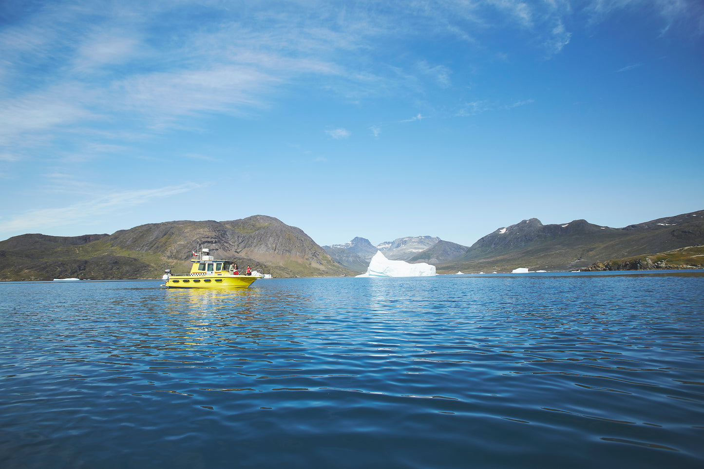 In Search of Icebergs by Boat