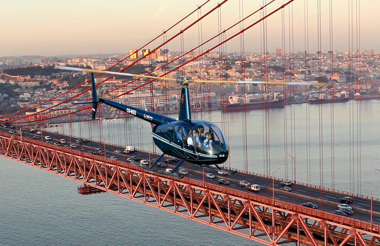 Lisbon by Helicopter