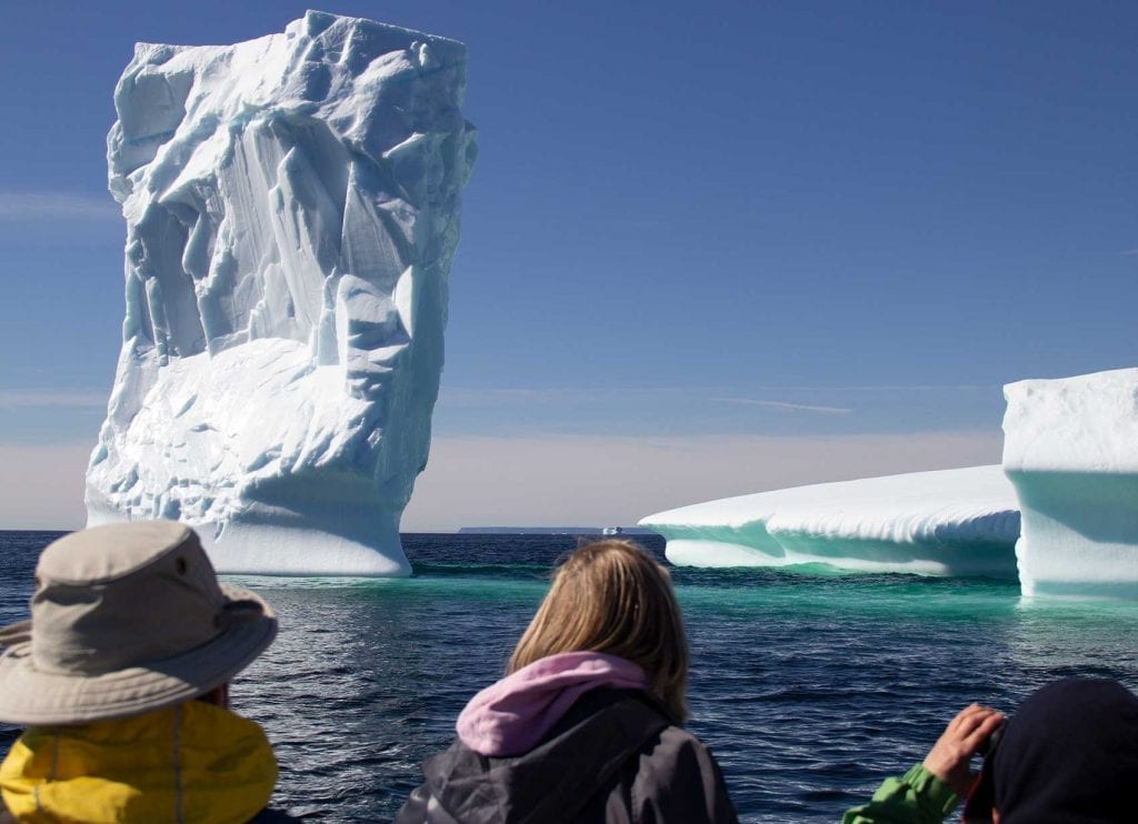 In Search of Icebergs by Boat